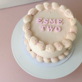 Vintage Circle Cake